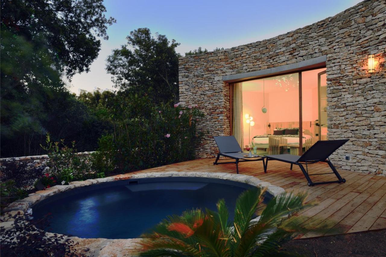 Junior Suite with Spa Bath and Sauna- Private Garden and Private Heated Swimming Pool