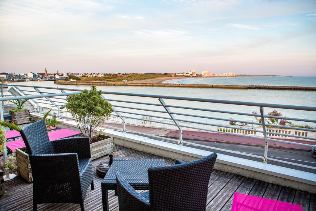 Chambre Double de Luxe avec Vue sur la Mer et Terrasse