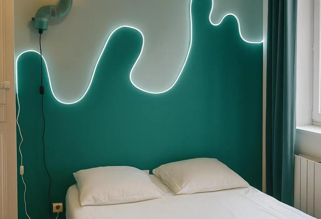 Chambre Privee "Turquoise" - Maison Partagee-1