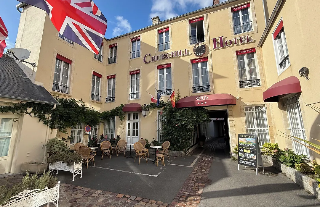 Churchill Hotel Bayeux Centre-1