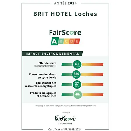 Brit Hotel Confort Loches-2