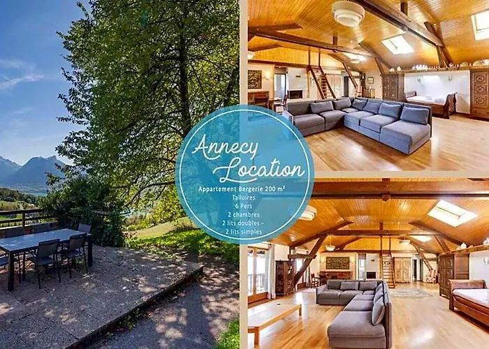 Bergerie Loft Apartment With Panoramic Lake
