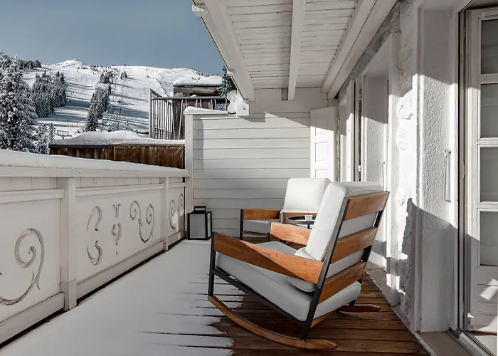 White 1921 Courchevel Hotel