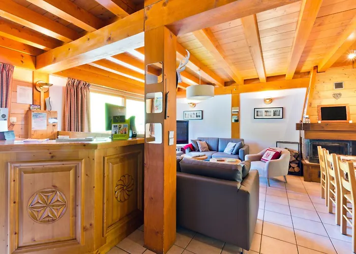 Chalet Hotel Aiguille Blanche Logis Les Gets